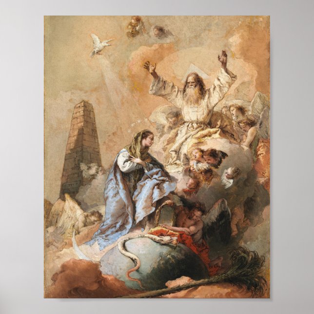 Immaculate Conception Painting Poster (Front)