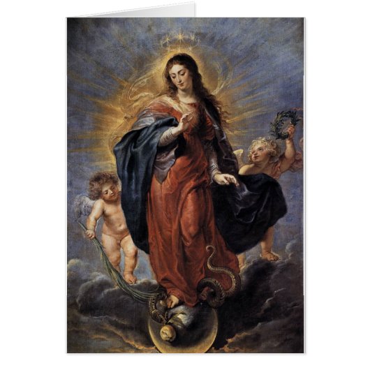 Immaculate Conception - Peter Paul Rubens Cards (Front)