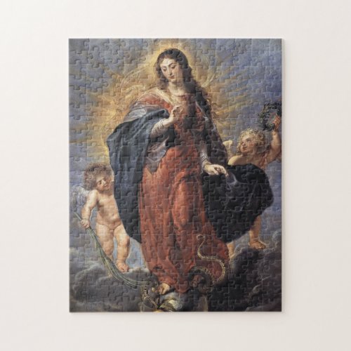 Immaculate Conception _ Peter Paul Rubens Jigsaw Puzzle