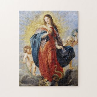 Immaculate Conception Peter Paul Rubens painting Jigsaw Puzzle