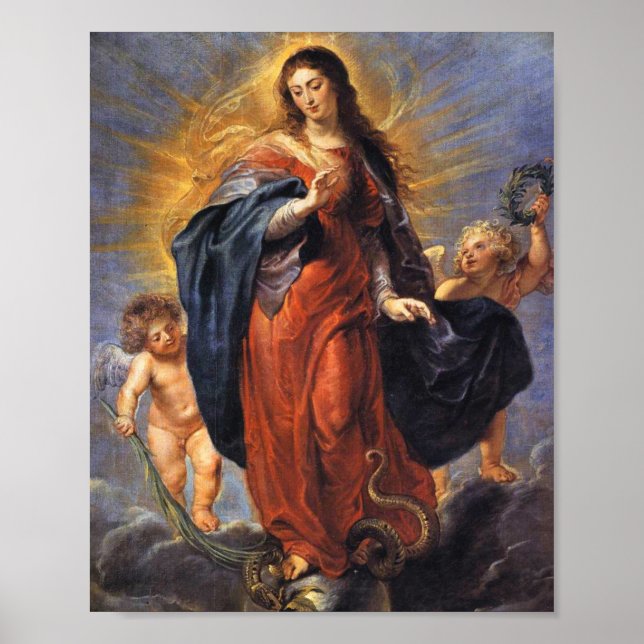 Immaculate Conception - Peter Paul Rubens Poster (Front)