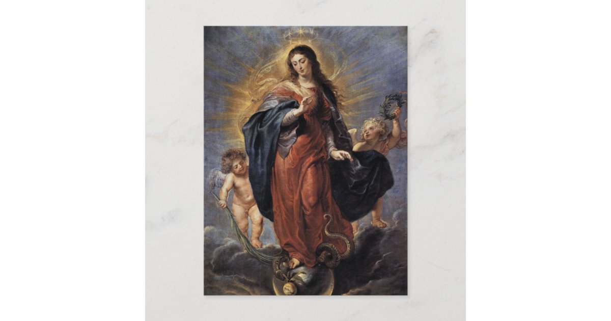 Immaculate Conception Postcard | Zazzle