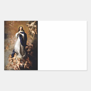 Immaculate Conception Rectangular Sticker