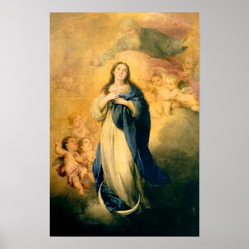 Immaculate Conception Virgin Mary Assumption 02 Poster