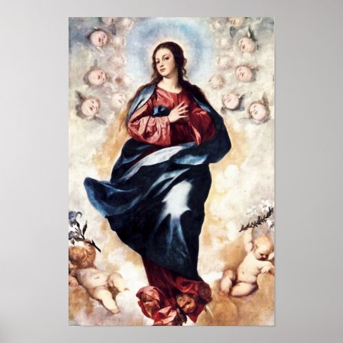 Immaculate Conception Virgin Mary Assumption 03 Poster