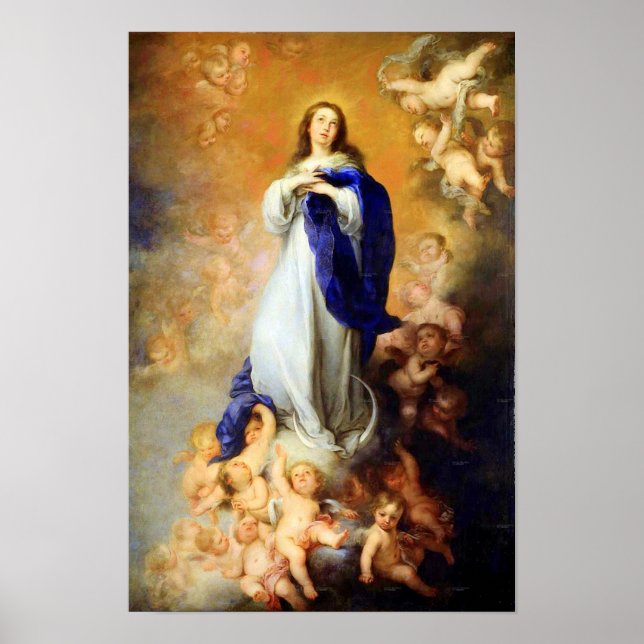 Immaculate Conception Virgin Mary Assumption 04 Poster (Front)