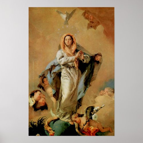 Immaculate Conception Virgin Mary Assumption 07 Poster