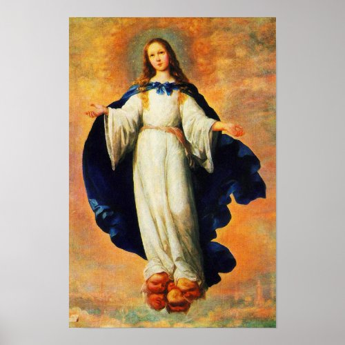 Immaculate Conception Virgin Mary Assumption 10 Poster