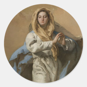 Immaculate Conception Virgin Mary Stickers