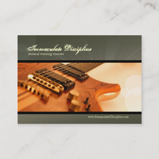 Customizable Immaculate Discipline Chubby Business Cards