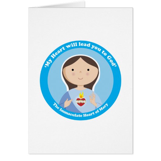 Immaculate Heart of Mary Cards (Front)