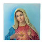 Immaculate Heart Of Mary Ceramic Tile at Zazzle