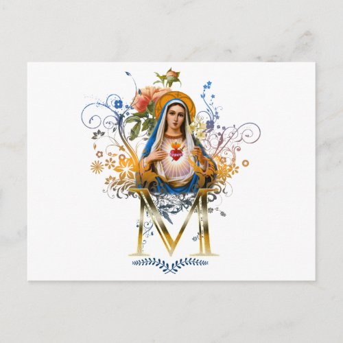 Immaculate Heart of Mary Postcard