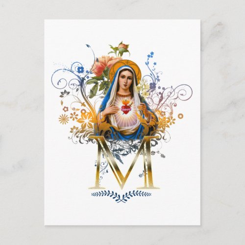 Immaculate Heart of Mary Postcard