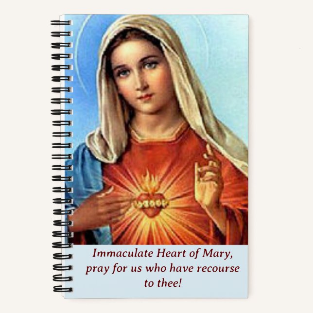 Immaculate Heart of Mary Prayer Journal (Front)