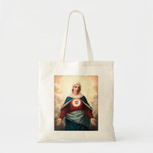 Immaculate Heart Of Mary Sacred Art Tote Bag