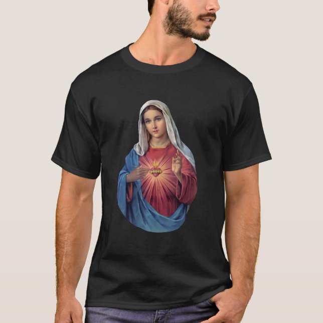 Immaculate Heart Of Mary T-Shirt (Front)