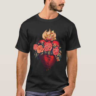 Immaculate Heart Of Mary Vintage Blessed Catholic T-Shirt