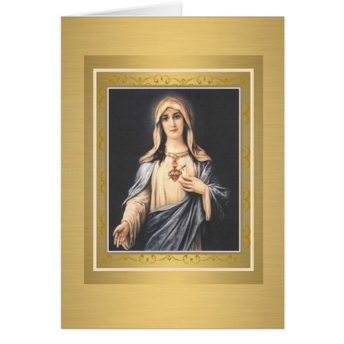Immaculate Heart of Virgin Mary BLESSING