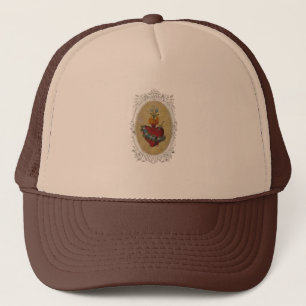 Immaculate Heart of Virgin Mary trucker hat