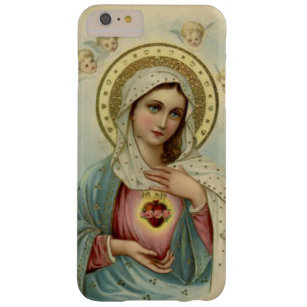 Immaculate Heart Virgin Mary Cherubs Barely There iPhone 6 Plus Case