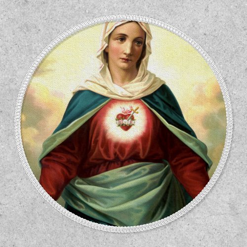 Immaculate Heart Virgin Mary Patch
