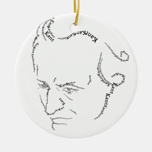Immanuel Kant Ornament