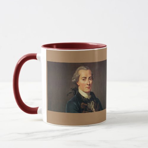 Immanuel Kant Portrait Mug
