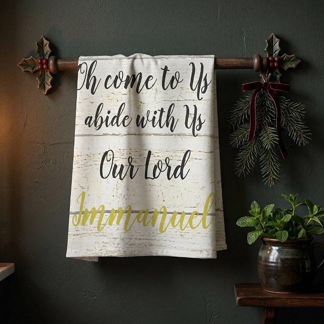 Immanuel  kitchen towel (Creator Uploaded)