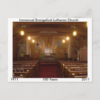 Immanuel Sanctuary Postcard