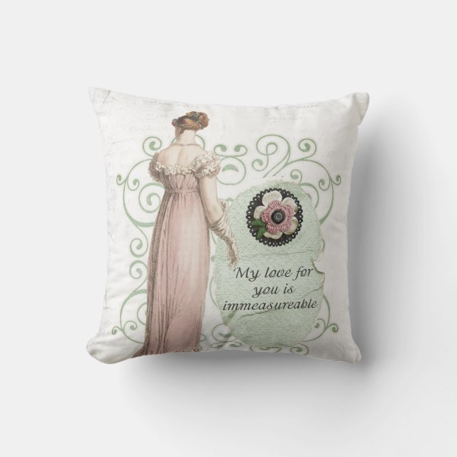 Immeasurable Love Throw Pillow (Front)