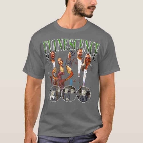 Immerse in Evanescences Gothic Grace on Your Chest T_Shirt