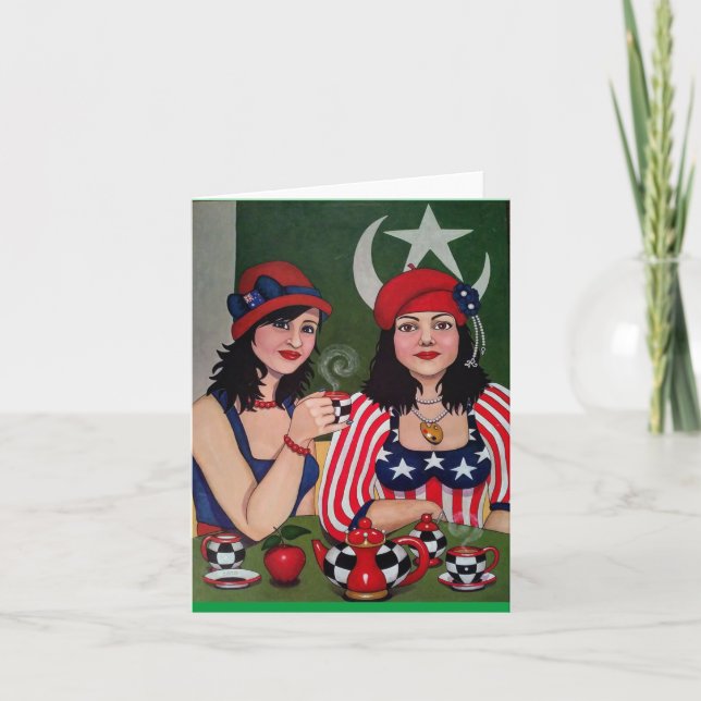 IMMIGRANTS HOLIDAY CARD (Front)