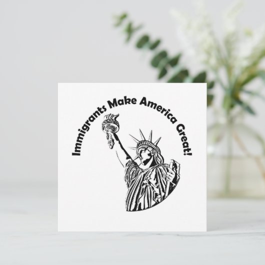 Immigrants Make America Great (Standing Front)