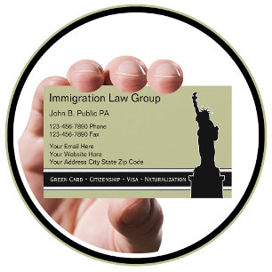 Immigration Attorney Business Cards