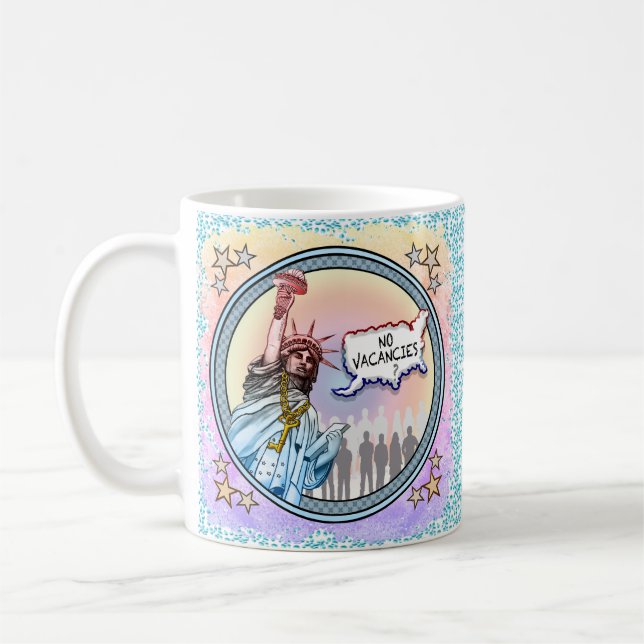 Immigration Political Coffee Mug (Left)