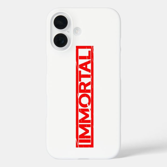 Immortal Stamp Case-Mate iPhone Case (Back)