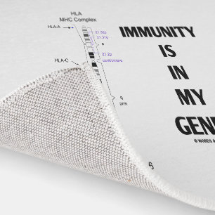 Immunity Is In My Genes Immunology Chromosome 6 Rug