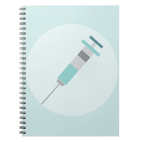 Immunization Injection Medication Notebook