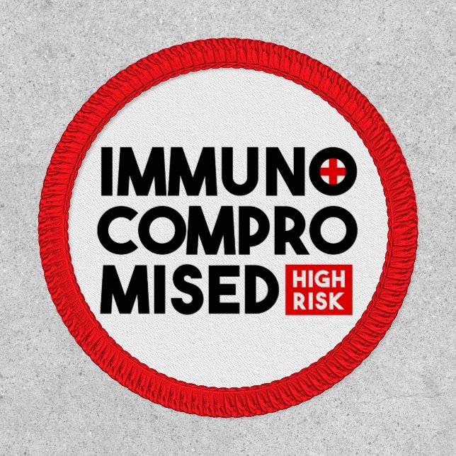 Immunocompromised High Risk Awareness Patch (Front)