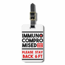 Immunocompromised High Risk Mobility Aide Tag