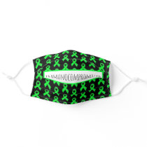 Immunocompromised Lyme Disease Awareness Ribbons Adult Cloth Face Mask