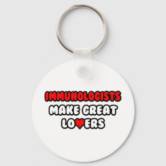 Immunologists Make Great Lovers Keychain