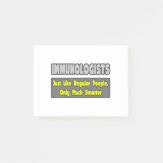 Immunologists ... Smarter Post-it Notes