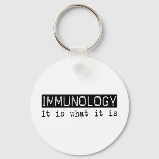 Immunology It Is Keychain