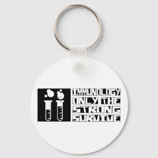 Immunology Survive Keychain