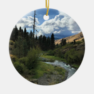 Imnaha River, OR Ceramic Ornament