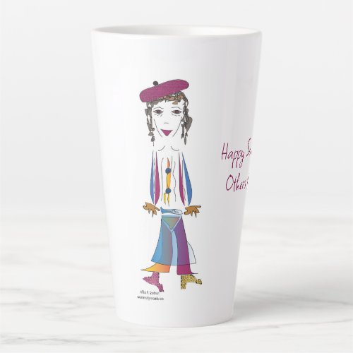 Imogene _ Happy Souls Latte Mug