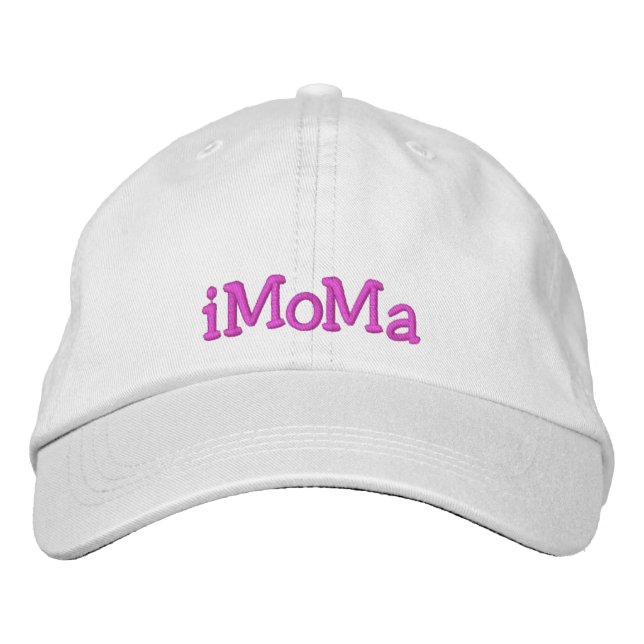 iMoMa Embroidered Baseball Hat (Front)