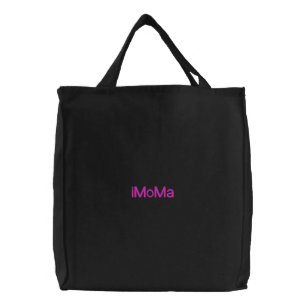 iMoMa Embroidered Tote Bag